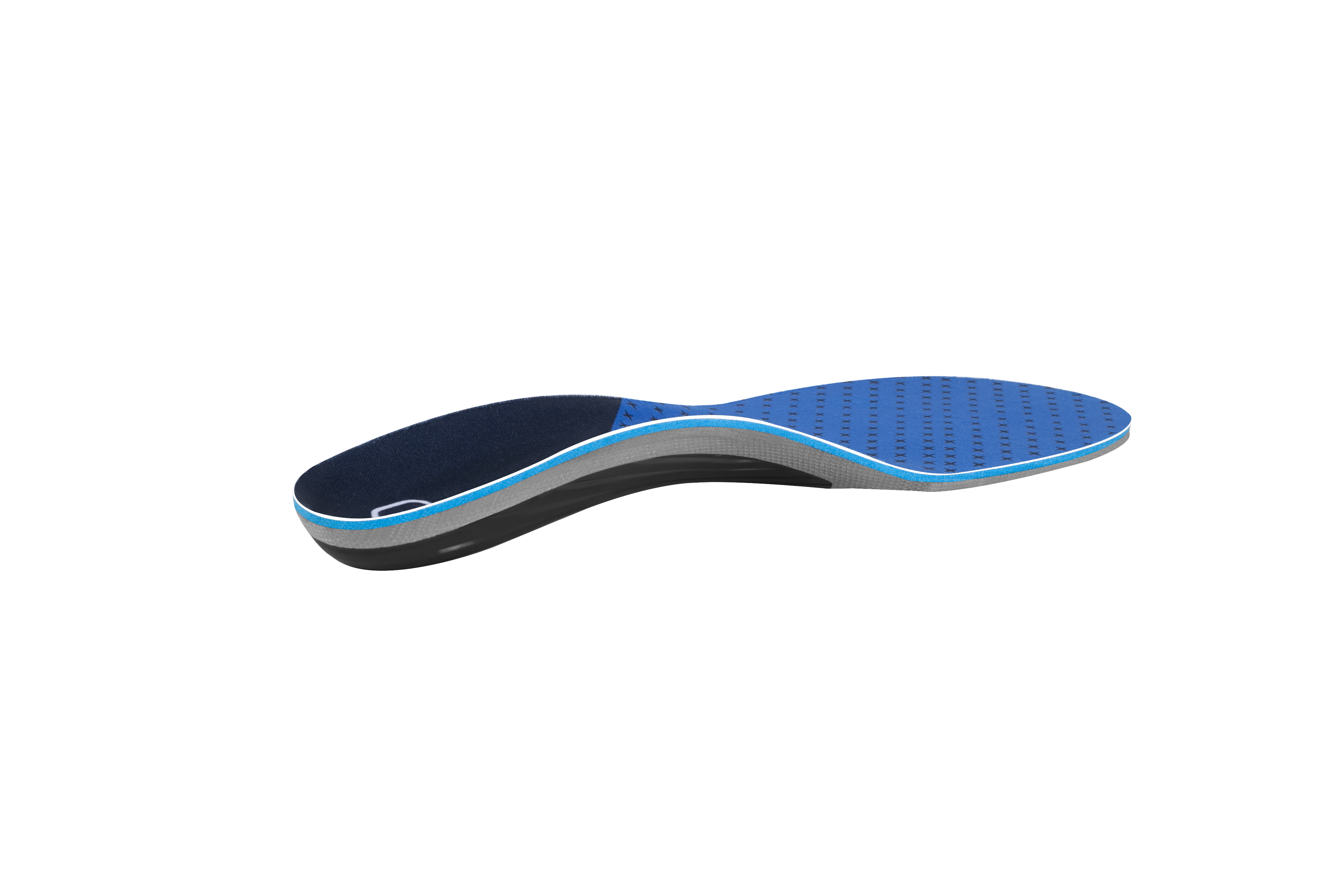 【1 Pairs Blue-Enhanced】Plantar Fasciitis Insoles, High Arch Support Insoles from 240 to 300 lbs, Heavy Duty Orthotic Shoe Inserts Suitable For All Day Standing & Daily Use